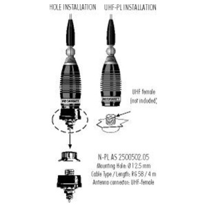 Antena Sirio Megawatt 4000 Radio CB - Img 5