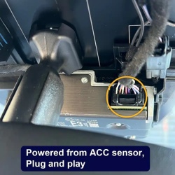 Camera DVR 4K FiTCAMX fata-spate special conceput pentru Toyota Camry 2025