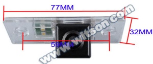 CAMERA VIDEO DE MARSARIER DEDICATA VOLKSWAGEN TOUAREG TIGUAN PASSAT B5 B6 BREAK POLO SEDAN SKODA FABIA PORSCHE CAYENNE WITSON W2-C321V - Img 2