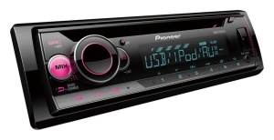 CD player auto Pioneer DEH-S220UI, 1DIN, Spotify, 4x50W, USB, compatibil dispozitive Apple / Android, Pioneer ARC App