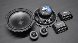 Difuzoare auto componente ESB Harmony HB1.6K2X, set sistem 2 căi, 165mm, 65W RMS, 4Ω, 4 difuzoare + accesorii