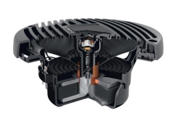Difuzorare Marine Hertz HEX 6.5 M - TW / TC, Alb / Negru, set coaxial 2 căi, 165 mm, 50W RMS