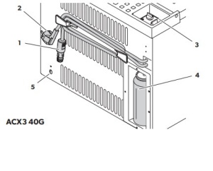 Dometic ACX3 40G CombiCool Cutie cu racire prin absorbtie, GAZ/12/230V, 41 litri