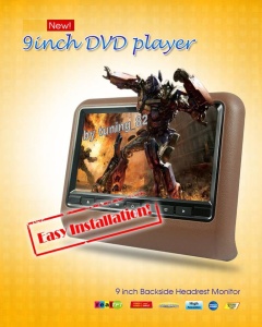 DVD PLAYER AUTO DE TETIERA CREM LCD 9'' USB / SD PLAYER REZOLUTIE HD JOCURI JOYSTICK WIRELESS MONTAJ CALIFICAT IN TOATA TARA ! MODEL CARTEK CK-DV9917 - Img 3