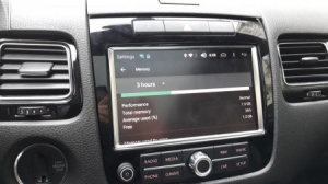 Interfata VAGTECH N850 cu Android WIFI SD USB Navigatie 4G pentru VW Touareg echipat cu RNS850