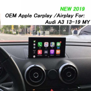 Interfata Video CarPlay Android-Auto Mirror Link si USB Video Dedicat Audi A3 8V 2013 - 2019 MMI3G si MMI3G+