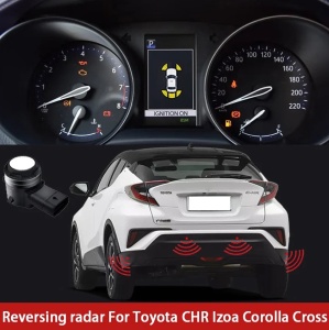 Senzori de parcare fata si spate cu integrare OEM pe display-ul original al masinii pentru TOYOTA CHR RAV 4 IZOA COROLLA AURIS HYBRID