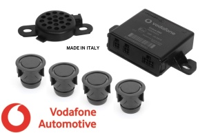 Kit Senzori de parcare pentru fata, universali, 20mm, cu buzzer ( avertizare sonora ) Vodafone 09407