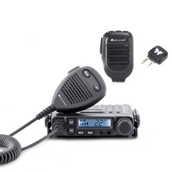 Kit Statie radio CB Midland M-MINI cu mufa de bricheta + Midland WA-CB C1276 + Microfon cu Bluetooth WA-MIKE C1263