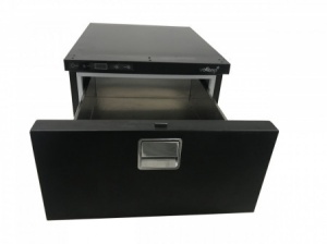 LADĂ FRIGORIFICĂ VOLLTOP DC-30DR CU COMPRESOR ȘI SERTAR - 28L , 12-24V