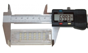 Lampi LED Portiere si Interior BMW F01, F20, F30 Lumina Alba - BTLL-071