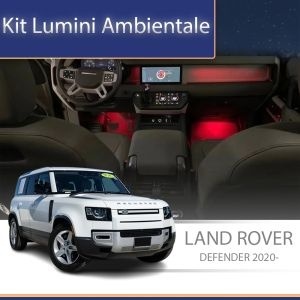 Lumini ambientale Land Rover Defender 2020- set complet control telefon sau sistem original AMB-LR-DEFENDER-2020