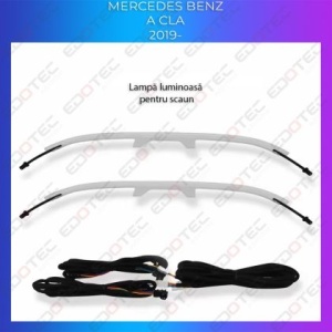 Lumini Ambientale spatar scaune Mercedes A W177 CLA W118 control pe sistemul original sau telefon AMB-ME-W177-04 - Img 4