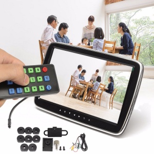 MONITOR CU PRINDERE PE TETIERA ECRAN TACTIL 10'' TRAVELMATE 10 USB / SD MP5 PLAYER REZOLUTIE HD - Img 15