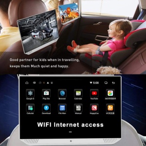 MONITOR TETIERA CU ANDROID EDT-TRAVEL13.3-A TRAVELMATE 13.3" HDMI USB SD 1080P 4K INTERNET WIFI BLUETOOTH TOUCHSCREEN REZOLUTIE FULL HD LOGO SELECTABIL - Img 7