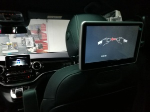 MONITOR TETIERA CU ANDROID TRAVELMATE 10" USB SD 1080P INTERNET WIFI BLUETOOTH TOUCHSCREEN REZOLUTIE HD LOGO SELECTABIL