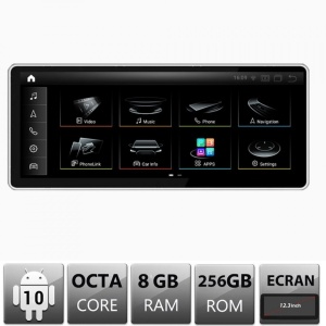 NAVIGATIE ANDROID 10 DEDICATA AUDI A4 B9, A5 2016-2020 ECRAN 12,3” CAPACITIV INTERNET WIFI PROCESOR CORTEX A9 1,6GHZ 8GB RAM 256GB ROM CARKIT BLUETOOTH PRELUARE AGENDA TELEFONICA MIRROR LINK MODEL EDT-A4-MIB-V3