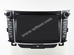 NAVIGATIE ANDROID 10 DEDICATA HYUNDAI I30 2011-2017 WITSON W2-KS5724 PROCESOR QUAD CORE 16GB 2GB RAM ECRAN IPS 7INCH INTERNET 4G WIFI CARKIT BLUETOOTH USB DVD AUTO RADIO GPS WAZE