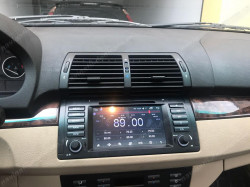 NAVIGATIE ANDROID 6.0.1 DEDICATA BMW X5 E53 SERIA 5 E39 SERIA 7 E38 QUAD-CORE 2GB RAM 16 GB CARKIT PRELUARE AGENDA TELEFONICA NAVD-i082