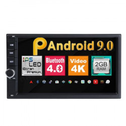 NAVIGATIE ANDROID 9 2 DIN UNIVERSALA QUAD CORE 16GB 2G RAM CARKIT DVR USB WIFI GPS WAZE NAV D-MT7200 CAMERA VIDEO BONUS