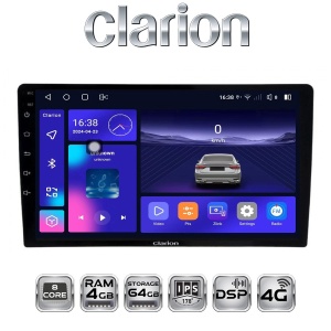 Navigatie Android Dedicata Fiat Doblo 2 2009-2015 si Opel Combo D 2010-2018 Octacore 4+64GB SIM 4G Android Auto Carplay Wireless Model Clarion GL-700 (XD8581-4645)