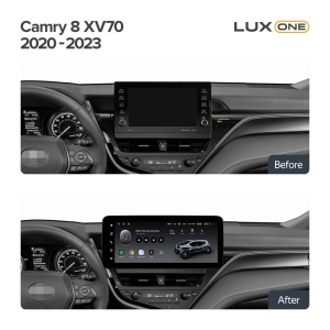 Navigatie Auto Teyes Lux One 360° Toyota Camry 8 2020-2023 6+128GB 12.3" IPS Octa-core 2Ghz, Android 4G Bluetooth 5.1 DSP - Img 3