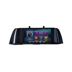 NAVIGATIE CARPAD ANDROID 10 BMW SERIA 5 F10 2010-2012 ECRAN 10" CAPACITIV INTERNET 3G WIFI PROCESOR CORTEX A9 OCTA CORE 2G RAM 32 GB 1,6 GHZ DVR CARKIT BLUETOOTH MIRROR LINK MODEL KIT-f10-cic+EDT-E409