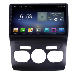 NAVIGAȚIE CARPAD ANDROID 10 DEDICATĂ CITROEN C4 2011-2016 CLIMĂ ECRAN CAPACITIV OCTACORE 6GB RAM 128GB ROM DVR CARKIT BLUETOOTH MIRROR LINK KIT-241+EDT-E610