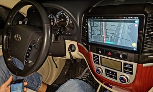 NAVIGATIE CARPAD ANDROID 10 DEDICATA HYUNDAI SANTA FE 2006-2012 OCTACORE 4GB RAM 64 GB ROM SIM 4G DVR CARKIT BLUETOOTH MIRROR LINK GPS WAZE MODEL WITSON DHS2871 - Img 13