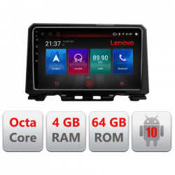NAVIGATIE CARPAD ANDROID 10 DEDICATA SUZUKI JIMNY 2018- ECRAN CAPACITIV OCTACORE 4GB RAM 64 GB ROM DVR CARKIT BLUETOOTH MIRROR LINK MODEL LENOVO KIT-JIMNY+EDT-E509-PRO