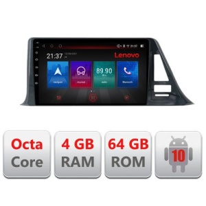 NAVIGATIE CARPAD ANDROID 10 DEDICATA TOYOTA CH-R ECRAN CAPACITIV OCTACORE 4GB RAM 64 GB ROM DVR CARKIT BLUETOOTH MIRROR LINK MODEL LENOVO KIT-ch-r-b+EDT-E509-PRO