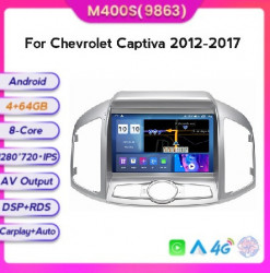 NAVIGATIE CARPAD ANDROID 11 DEDICATA CHEVROLET CAPTIVA FACELIFT 2011-2018 ECRAN IPS 9" CAPACITIV INTERNET WIFI SIM 4G PROCESOR OCTA CORE 4GB RAM 64GB SSD SUNET DSP DVR CARKIT BLUETOOTH CARPLAY ANDROID AUTO COOLER RACIRE INCLUS MODEL KIT-109+EDT-M500