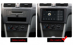 NAVIGATIE CARPAD ANDROID 11 DEDICATA SKODA RAPID 2011 - 2019 ECRAN IPS 10" INTERNET WIFI SIM 4G PROCESOR OCTACORE 2GB RAM 32GB MEMORIE SSD SUNET DSP DVR CARKIT BLUETOOTH CARPLAY ANDROID AUTO COOLER RACIRE MODEL KIT-RAPID+EDT-M200