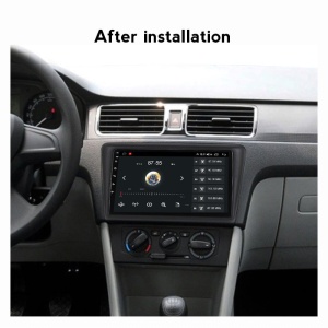 NAVIGATIE CARPAD ANDROID 11 DEDICATA SKODA RAPID 2011 - 2019 ECRAN IPS 9" INTERNET WIFI SIM 4G PROCESOR OCTACORE 4GB RAM 64GB MEMORIE SSD SUNET DSP DVR CARKIT BLUETOOTH CARPLAY ANDROID AUTO COOLER RACIRE MODEL KIT-RAPID+EDT-M500