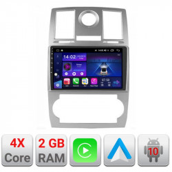 NAVIGATIE CARPAD ANDROID DEDICATA CHRYSLER 300C 2004-2008 ECRAN IPS 9" CAPACITIV INTERNET WIFI PROCESOR QUAD CORE 2GB RAM 32GB MEMORIE INTERNA SUNET DSP DVR CARKIT BLUETOOTH CARPLAY ANDROID AUTO WIRELESS GPS WAZE MODEL KIT-CH06+EDT-E309V2