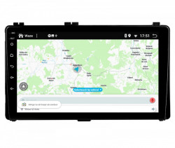 NAVIGATIE CARPAD ANDROID 11 DEDICATA TOYOTA COROLLA 11 AURIS E180 2016-2019 ECRAN IPS 9" CAPACITIV INTERNET WIFI PROCESOR QUAD CORE 2GB RAM 32GB MEMORIE INTERNA SUNET DSP DVR CARKIT BLUETOOTH MIRRORLINK GPS WAZE MODEL KIT-AURIS+EDT-M150