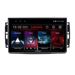 Navigatie Chrysler Jeep Lenovo Kit-202 4+64 GB Android Waze USB Navigatie Internet Youtube Radio v2 KIT-202+LITE-D4-10-4+64_v2 - Img 2