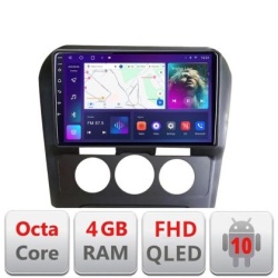 Navigatie Citroen C4 clima manuala 2015-2018 B-C4-AC Android Ecran QLED octa core 4+64 carplay android auto 