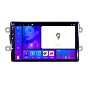 Navigatie Dacia dupa 2012 KIT Dacia EDOTEC-LITE Android Ecran 720P Octa Core 8 128 Carplay NAV2-9-8+128|K-Dacia - Img 2