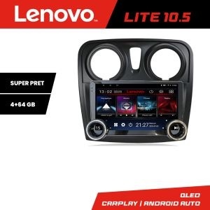 Navigatie Dacia Sandero Logan 2012-2020 Kit-sandero Lenovo 8 core 4+64 10.5 inch Incell 1K android Wifi 5Ghz gps internet kit-sandero+LITE-10.5-4+64