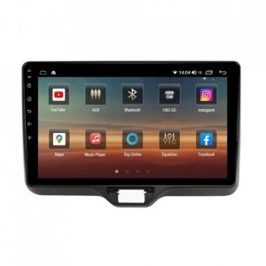 Navigatie dedicata cu Android Toyota Yaris P21 dupa 2020, 4GB RAM, Radio GPS Dual Zone, Display HD IPS 10" Touchscreen, Internet Wi-Fi si slot SIM 4G, Bluetooth, MirrorLink, USB, Waze - Img 2