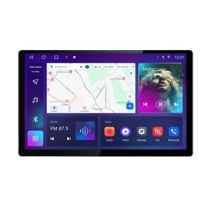 Navigatie dedicata Ford Transit Focus Kuga N-transit Edonav ecran 13" 2K 4+32 Android Waze USB Navigatie 4G 360 Toslink Youtub kit-transit+EDT-E413-2K - Img 2