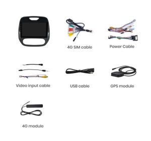 Navigatie Renault Captur 2016-2019, Android, 6GB 128GB, Waze, Google Maps, Youtube, Bluetooth  Navigatie auto dedicata pentru Renault Captur, cu ecran 9 inch, cu cea mai noua versiune de Android, si functii precum wifi,bluetooth,usb,rds,dsp si multe altel