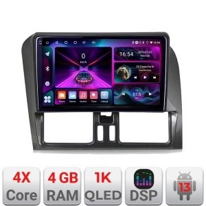 Navigatie dedicata Volvo XC60 2014-2018 cu sistem Sensus Connect A-272-14 GB Android Waze USB Navigatie Internet Youtube kit-272-14+EDT-E209-RK