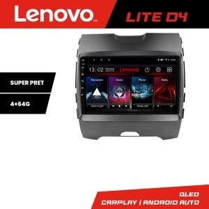 Navigatie Ford Edge 2015-2021 Highline Lenovo Kit-edge-high 4+64 GB Android Waze USB Navigatie Internet Youtube Radio kit-edge-high+LITE-D4-9-4+64