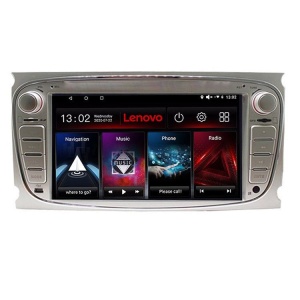 Navigatie Ford Focus/Galaxy/Mondeo/S-max 2008-2011 Android internet 8 GB ram 4G LTE carplay android auto kit-ford+EDT-E500 - Img 2
