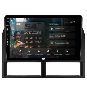 Navigatie HUB64 Jeep Grand Cherokee (1998-2004), 4GB RAM, Android 13, Octacore, Slot Sim 4G, DSP, GPS, Wi-FI, Carplay, Android Auto, USB, Bluetooth, Waze, Touchscreen, 9 inch - Img 6