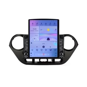 Navigatie Hyundai I10 2013-2019 G-HY38 ecran tip TESLA 9.7" cu Android Radio Bluetooth Internet GPS WIFI 4+32GB DSP 4G KIT-HY38+EDT-E709 - Img 2