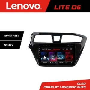 Navigatie Hyundai i20 2015-2018 Lenovo Kit-517 8 core 6+128 GB Android Waze USB Navigatie Internet Youtube Radio KIT-517+LITE-9-6+128