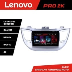 Navigatie Hyundai Tucson Lenovo Kit-546 8 core QLED 2K 8+256 360 Android Waze USB Navigatie Internet Youtube Radio KIT-546+PRO-2K-9-8+256
